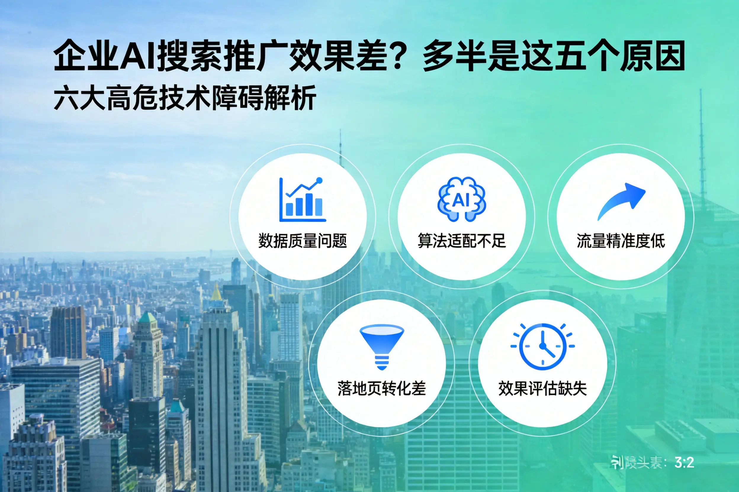 大石桥企业AI搜索推广效果差？多半是这五个原因